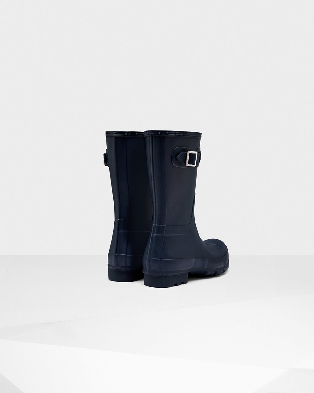 Mens Hunter Original - Short Rain Boots Navy - 0612-HEDRP